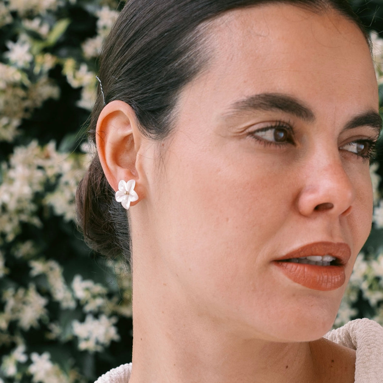 Pendientes de Flor Elegantes