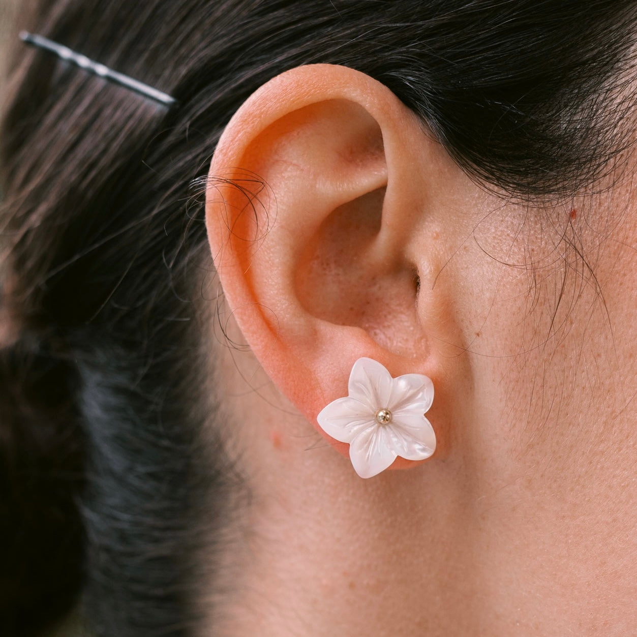 Pendientes de Flor Elegantes