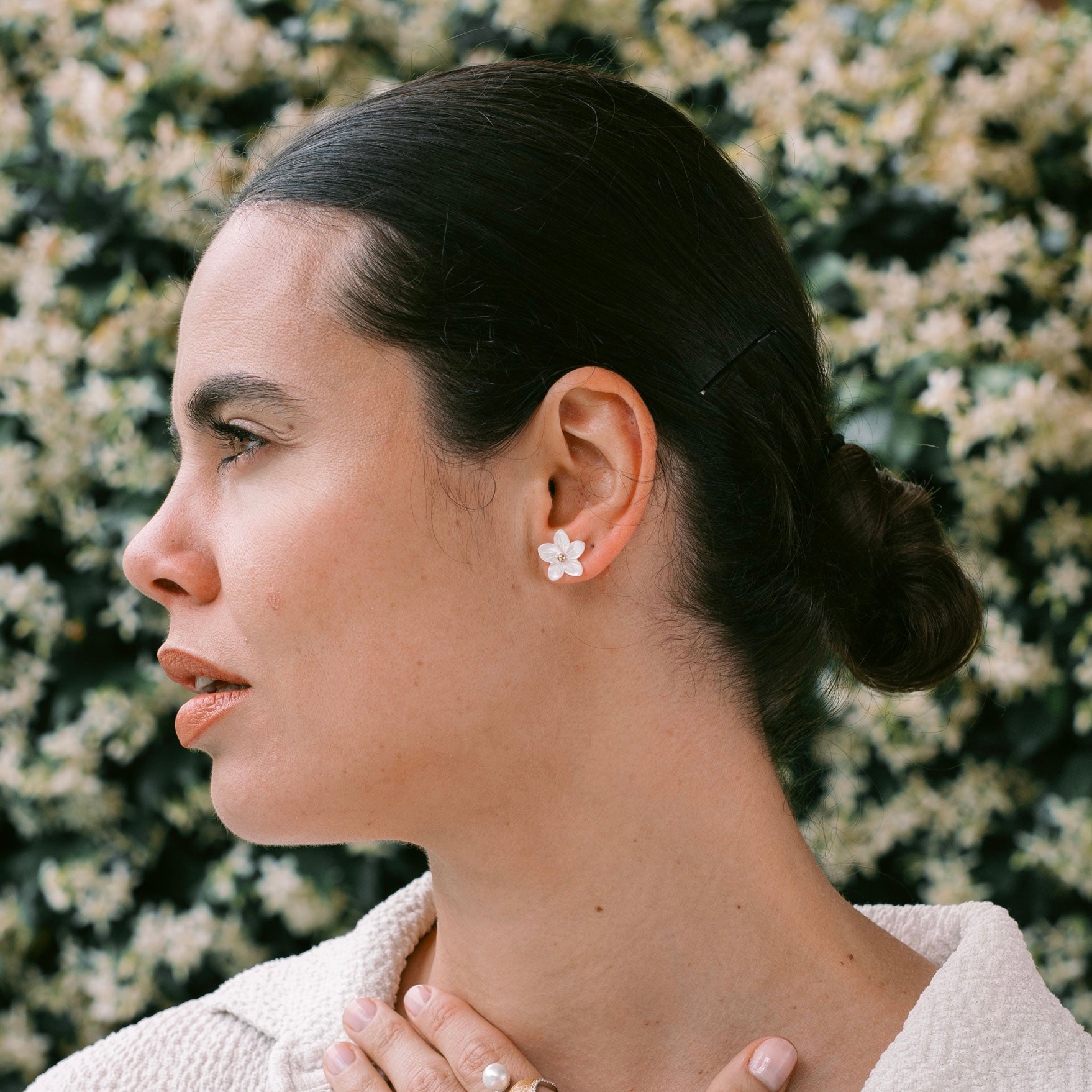 Pendientes de Flor Elegantes
